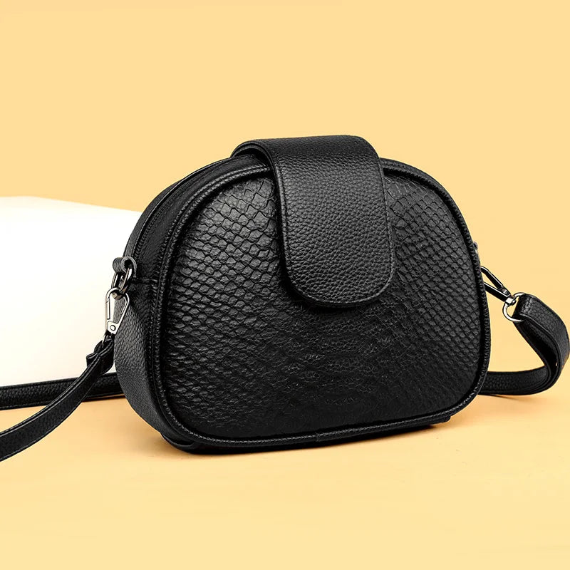 100% Cowhide Handbags Women bags Designer Crossbody bag for Female Small Purses High Quality Genuine Leather Tote Bolsa Feminina